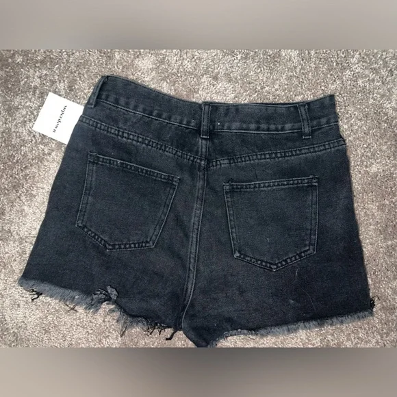 Revolve Quinn Denim Shorts Superdown - Picture 2 of 5